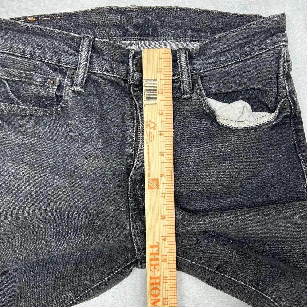 Levi's 511 Jeans Men's Blue Denim Stretch Mid Rise Slim Straight Zip Fly - 31X31